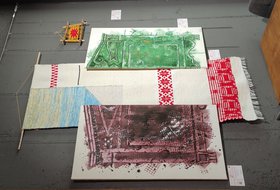 Открытие выставки «Иркутск деревянный»: ткачество, живопись