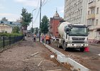Ремонт улицы Дзержинского. Фото пресс-службы администрации Иркутска