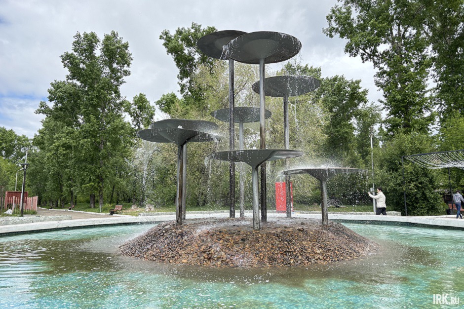 Фонтан. Фото IRK.ru