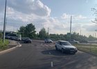 ДТП на Трактовой. Фото Госавтоинспекции города