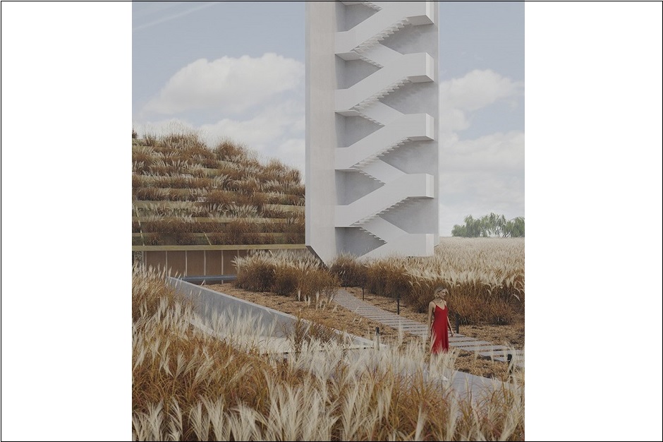 Проект крематория. Изображения из телеграм-канала REZEDA bureau