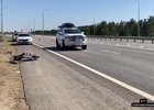 Место ДТП. Фото пресс-службы Госавтоинспекции Иркутской области