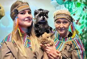 «Пушистый театр». Сказка «Крошка Енот» в «Сибирском зоопарке»