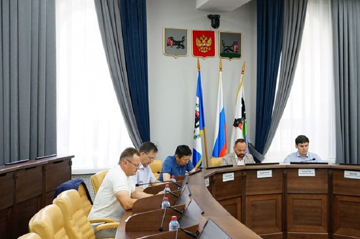 Заседание. Фото пресс-службы думы Иркутска