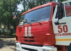 Пожарный автомобиль. Фото ГУ МЧС России по Иркутской области