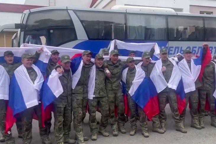 Российские бойцы. Скриншот видео Минобороны РФ