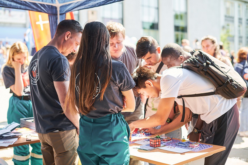 Участники праздника для абитуриентов