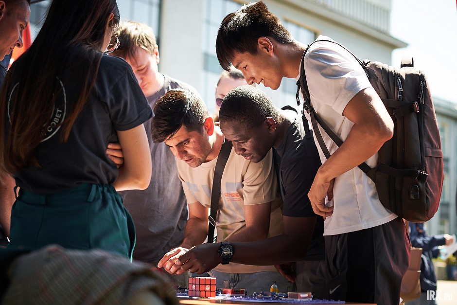 Участники праздника для абитуриентов