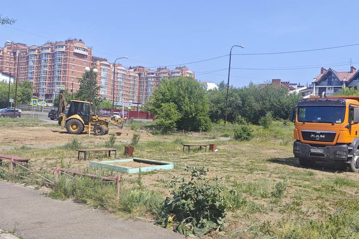 Благоустройство. Фото из телеграм-канала Александра Друзенко