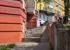 Разрушенные лестницы на Партизанской. Фото IRK.ru