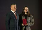 Вручение дипломов. Фото ФГБОУ ВО «БГУ»