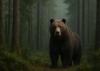 Медведь. Изображение сгенерировано ChatGPT