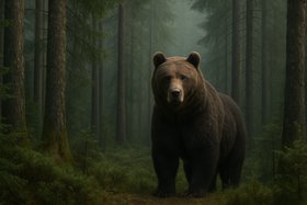 Медведь. Изображение сгенерировано ChatGPT