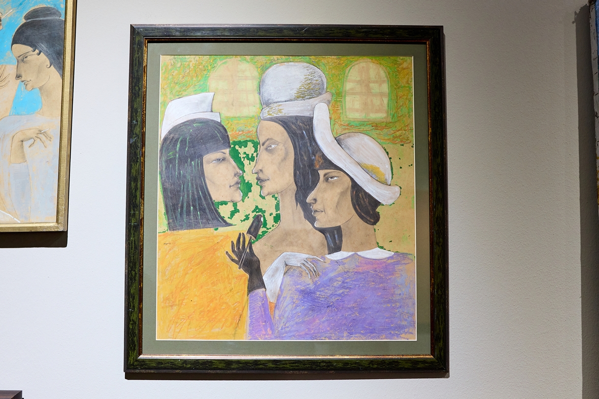 Многие работы — из коллекции Галереи Виктора Бронштейна.