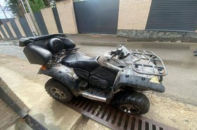 Квадроцикл. Фото Госавтоинспекции Иркутска