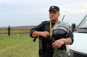 Полицейский. Фото пресс-службы ГУ МВД России по Иркутской области