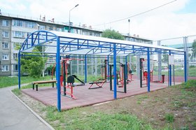 Спортивная площадка. Фото Маргариты Романовой, IRK.ru