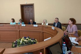 Заседание комиссии. Фото пресс-службы администрации Иркутска