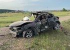 Авария на Александровском тракте. Скриншот видео ГУ МВД России по Иркутской области