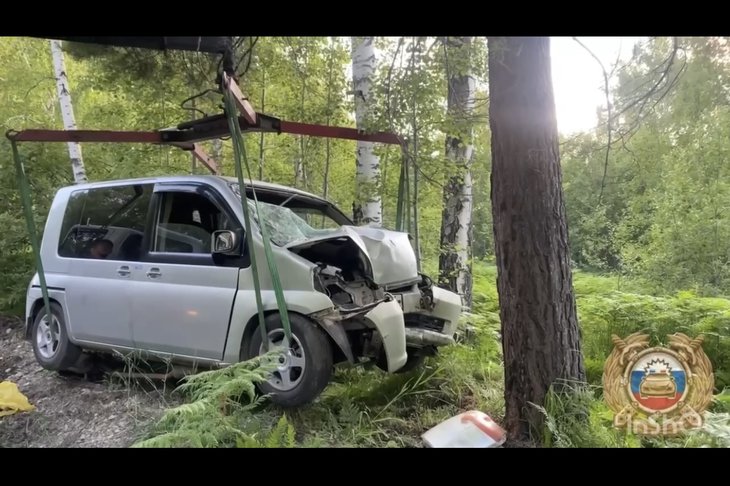 ДТП. Скриншот видео Госавтоинспекции региона