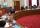 Общественный совет по реализации региональной программы «Герои Приангарья». Фото пресс-службы правительства Иркутской области