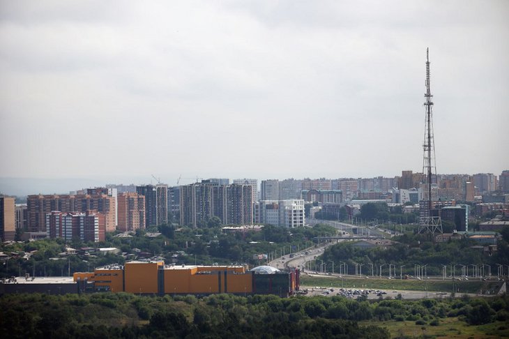 Телебашня. Фото пресс-службы правительства Иркутской области
