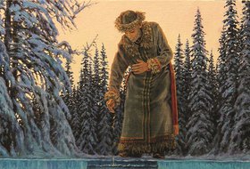 «Девушка и Луна». Выставка иллюстраций Георгия Инешина к сказкам коренных народов Сибири