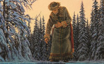 «Девушка и Луна». Выставка иллюстраций Георгия Инешина к сказкам коренных народов Сибири