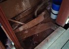 Подъезд МКД. Фото из телеграм-канала «Инцидент Иркутск»