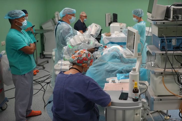 Операция. Скриншот видео из соцсетей Юрия Козлова