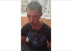 Задержанный по подозрению в убийстве молодой человек. Скриншот видео полиции Курской области