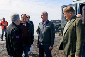 Анатолий Серышев и Николай Патрушев. Фото с сайта правительства Иркутской области
