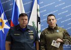 Награждение. Фото пресс-службы ГУ МЧС России по Иркутской области