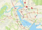 Пробки. Скриншот 2Gis