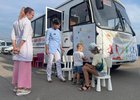 Мобильный медицинский комплекс. Фото пресс-службы правительства Иркутской области