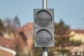 Светофор. Фото Маргариты Романовой из архива IRK.ru