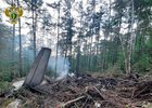 Место крушения самолета. Фото пресс-службы Восточно-Сибирской транспортной прокуратуры