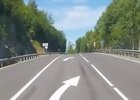Новая разметка. Скриншот видео ФКУ Упрдор «Южный Байкал»