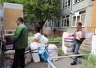 Сбор гуманитарного груза. Фото пресс-службы администрации Иркутска
