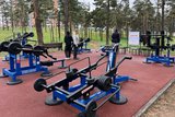 Открытие адаптивной тренажёрной площадки на бульваре Гагарина