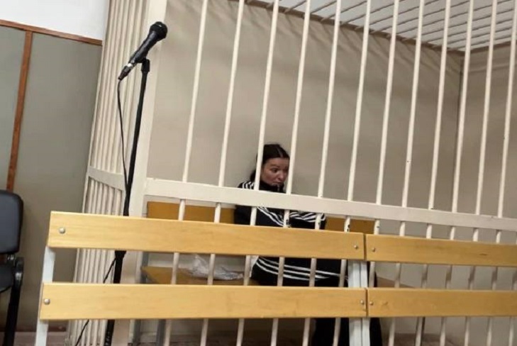 Мария Махмутова в суде. Фото ГУ МВД России по Иркутской области