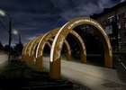 Проект арт-объекта «Кольца». Изображение пресс-службы администрации Иркутска
