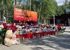 Стихийный мемориал в Тынде. Фото из телеграм-канала губернатора Амурской области