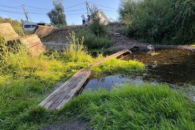 Ушаковка в районе улицы Ледяной. Фото пресс-службы администрации Иркутска