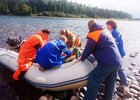 Спасательная операция. Фото из телеграм-канала Пожарно-спасательной службы Иркутской области