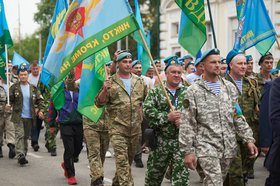 День ВДВ. Фото Маргариты Романовой, IRK.ru