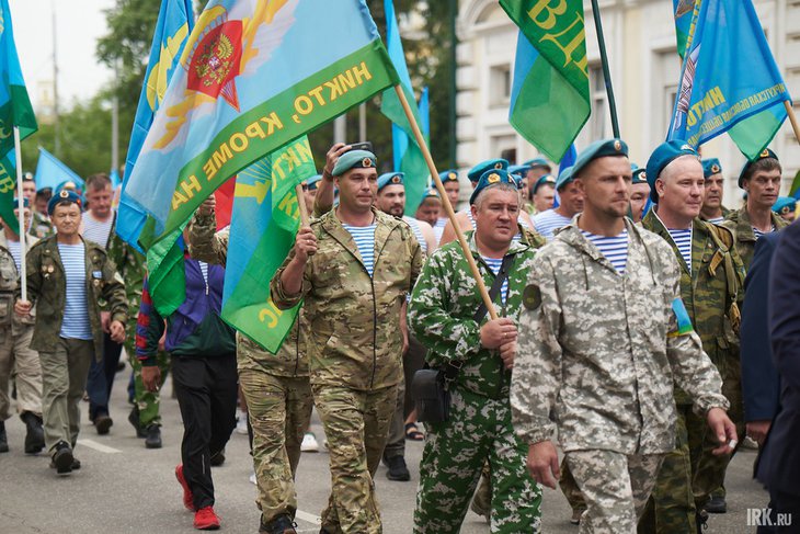 День ВДВ в Иркутске. Фото Маргариты Романовой, IRK.ru