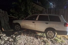 Угнанный автомобиль. Фото пресс-службы ГУ МВД России по Иркутской области