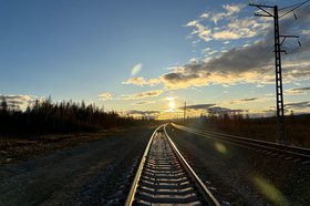 Железная дорога. Фото из телеграм-канала «Телеграмма РЖД»