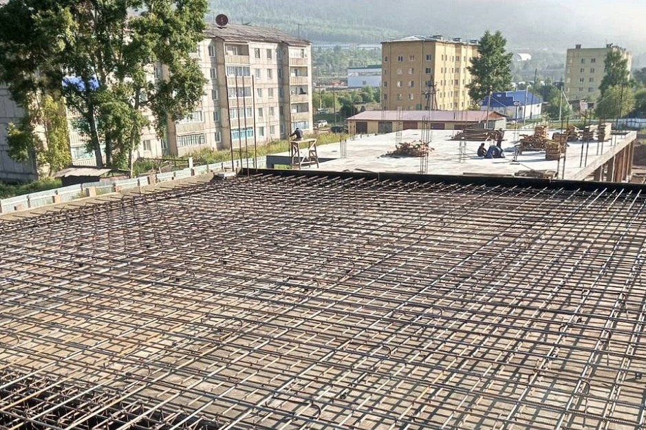 Строительство школы №7 в Усть-Куте